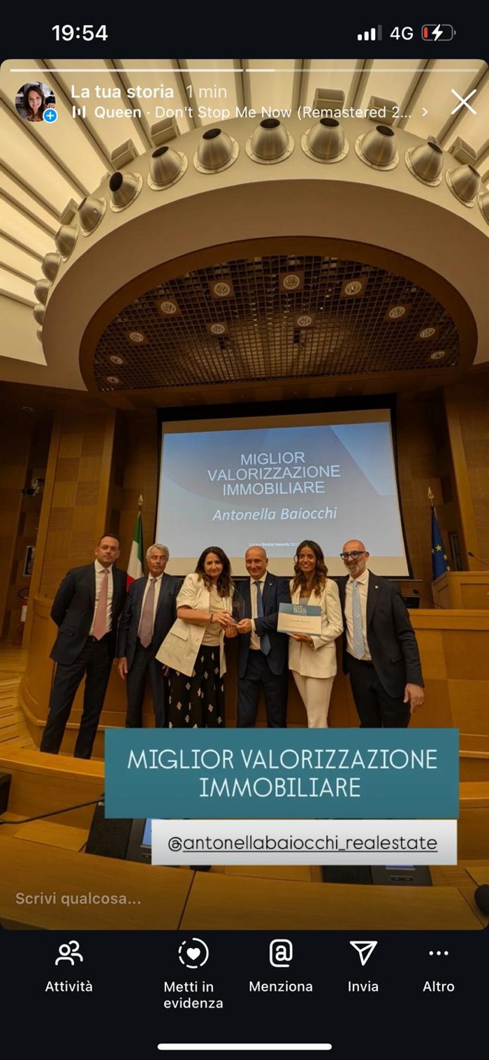 Antonella Baiocchi riceve il premio Locare Rental Awards 2025